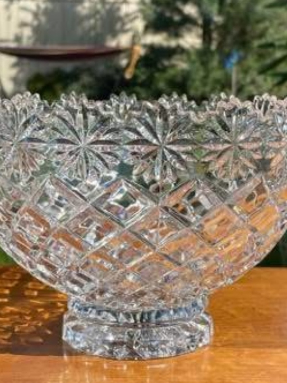 Crystal Bowl Centerpiece - Picture 3 of 17